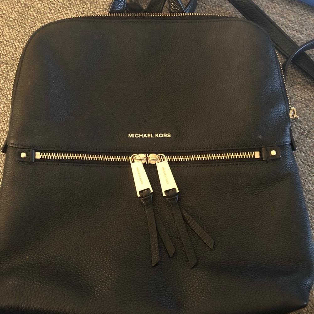 Michael Kors leather backpack